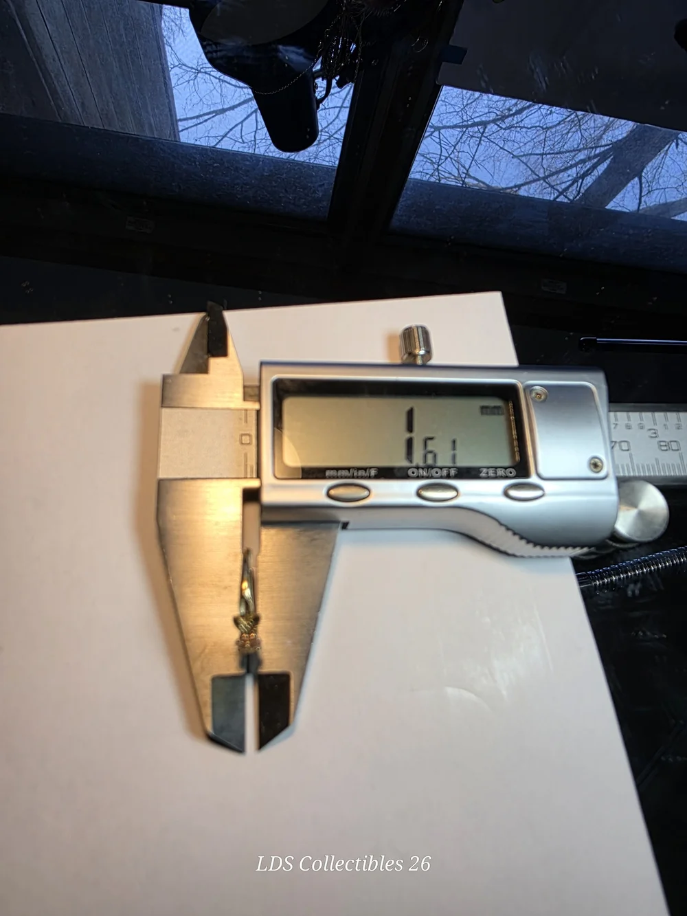 Gold Leaf Toe Ring - Women's Adjustable 14K Gold Toe Ring - Picture 8 of 12